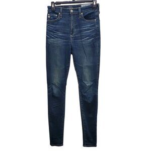 AG Adriano Goldschmied The Mila Women's Dark Wash Super High Rise Skinny‎ 26R